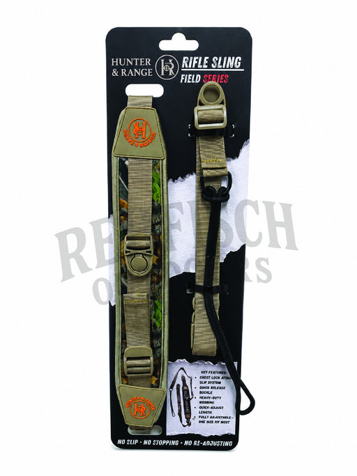 HUNTER & RANGE FIELD SERIES SLING TAN/CAMO