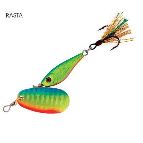 BLACK MAGIC SPINMAX 4.6G RASTA [LURECOLOUR:RASTA]