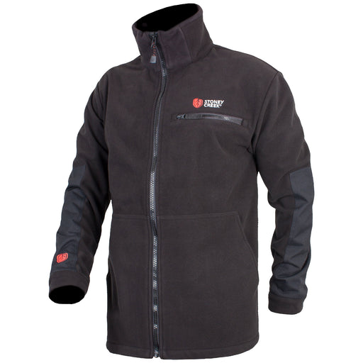 STONEY CREEK WINDBREAKER JACKET MENS BLACK SIZE 2XL [SIZE:2XL]