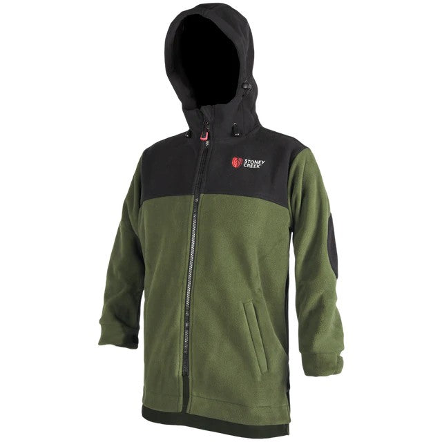 STONEY CREEK KIDS LONG BUSH SHIRT BAYLEAF/BLACK 14 [SIZE:14]