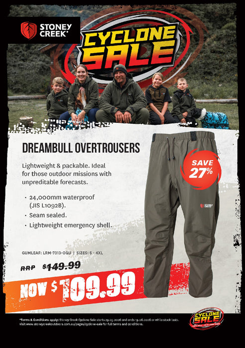 STONEY CREEK DREAMBULL OVERTROUSERS GUMLEAF 2XL [SIZE:2XL]