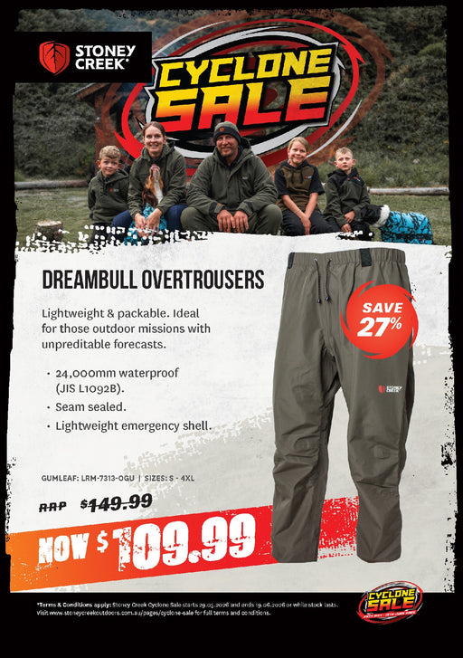 STONEY CREEK DREAMBULL OVERTROUSERS GUMLEAF 2XL [SIZE:2XL]
