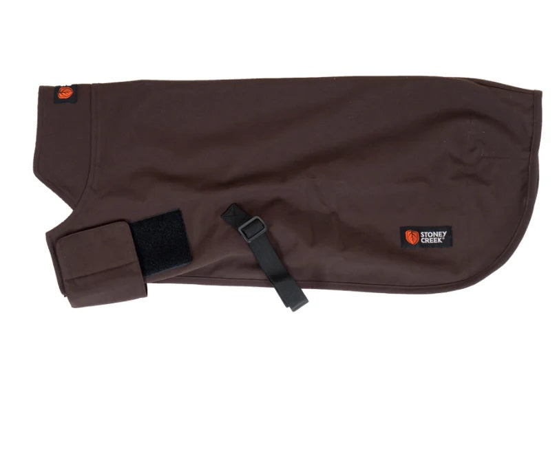 STONEY CREEK DOG COAT BROWN [SIZE:SMALL]