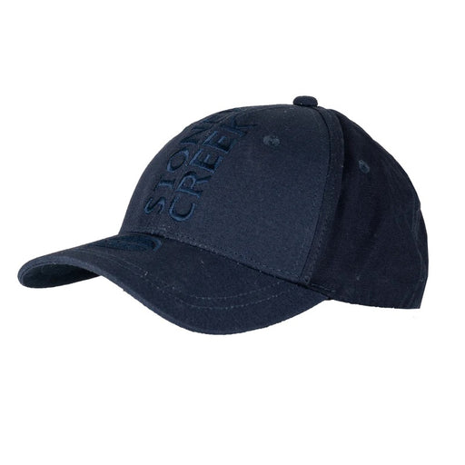 STONEY CREEK CAP RACING STRIPE NAVY BLUE ADULT