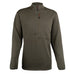 STONEY CREEK MICRO-PRIME QUARTER ZIP TOP OLIVE MENS MED [SIZE:M]