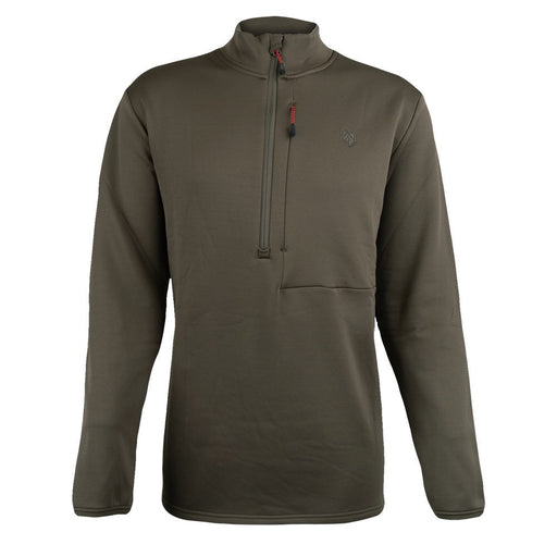 STONEY CREEK MICRO-PRIME QUARTER ZIP TOP OLIVE MENS 2XL [SIZE:2XL]