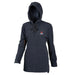 STONEY CREEK FLEECE LACE UP HOODIE WOMENS NAVY [SIZE:8]