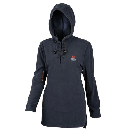 STONEY CREEK FLEECE LACE UP HOODIE WOMENS NAVY 14 [SIZE:14]