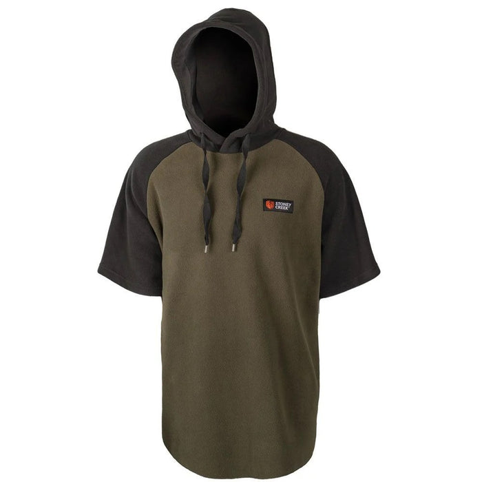 STONEY CREEK HOODED BUSH TEE BAYLEAF/BLACK MENS M [SIZE:MEDIUM]