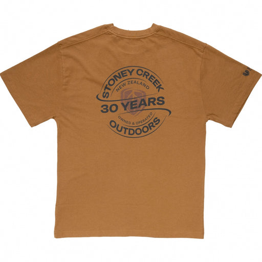 STONEY CREEK 30 YEARS MENS TEE RUST 3XL [SIZE:3XL]