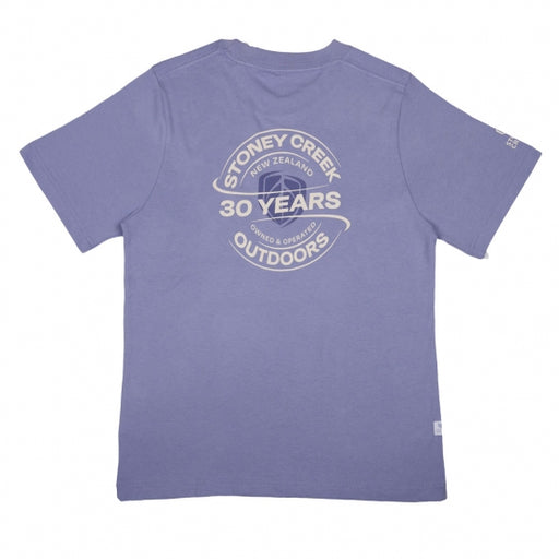 STONEY CREEK 30 YEARS TEE WOMENS PURPLE 18 [SIZE:18]