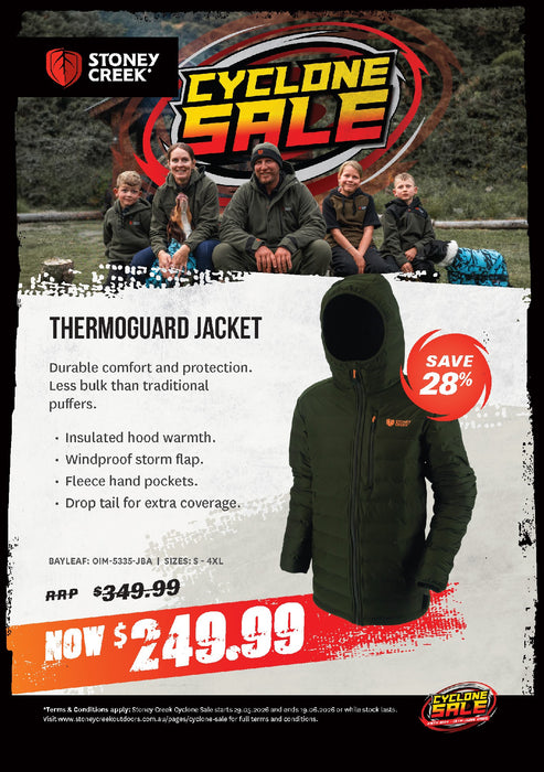 STONEY CREEK THERMOGUARD JACKET MENS BAYLEAF 4XL [SIZE:4XL]