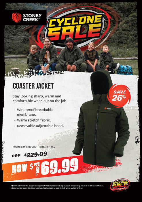 STONEY CREEK COASTER JACKET MENS ROSIN 3XL [SIZE:3XL]
