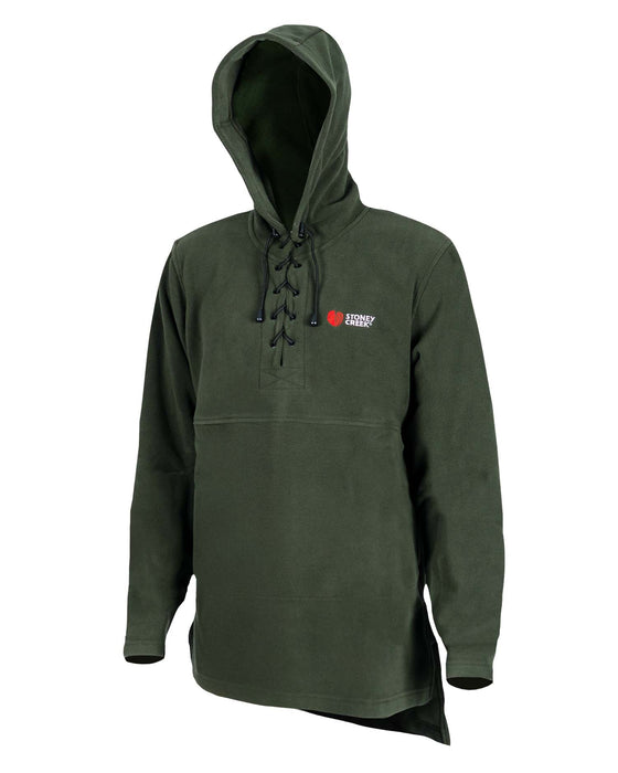 STONEY CREEK FLEECE LACE UP HOODIE BAYLEAF MEDIUM [SIZE:MEDIUM]