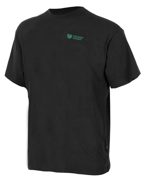 STONEY CREEK MULLETS AND MALLARDS TEE BLACK XL [SIZE:XL]