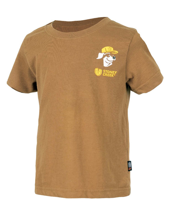 STONEY CREEK KIDS A LITTLE DIRT NEVER HURT TEE RUST 10 [SIZE:10]