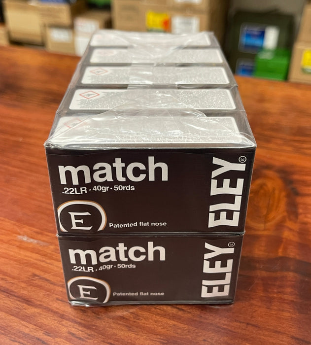 ELEY RIMFIRE MATCH 22LR BRICK (500)