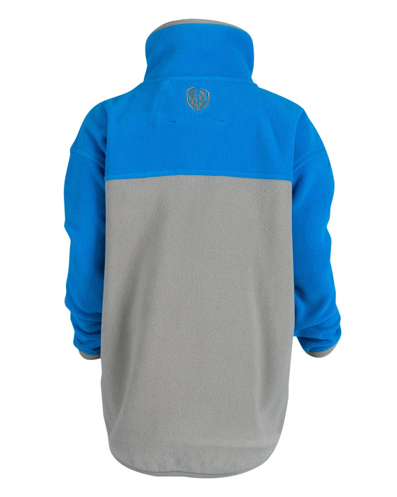 STONEY CREEK KIDS PERFORMANCE + PULLOVER BLUE/FLINT GREY