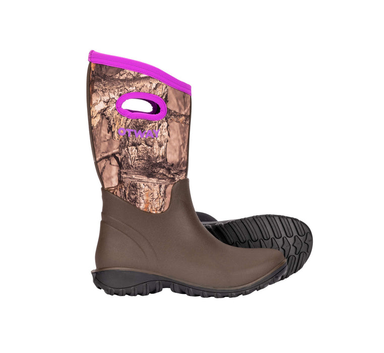 OTWAY GUMBOOT WOMENS SUPER LITE HI CAMO