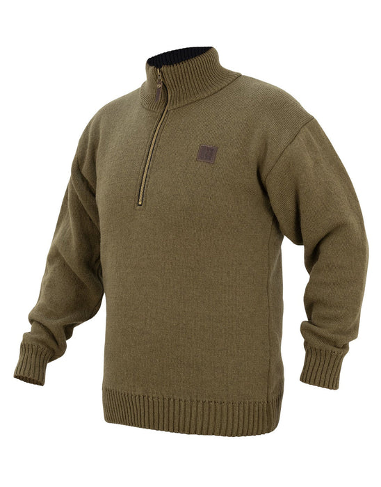 SWAZI THE MACKENZIE JUMPER POSSUM / WOOL TUSSOCK MENS