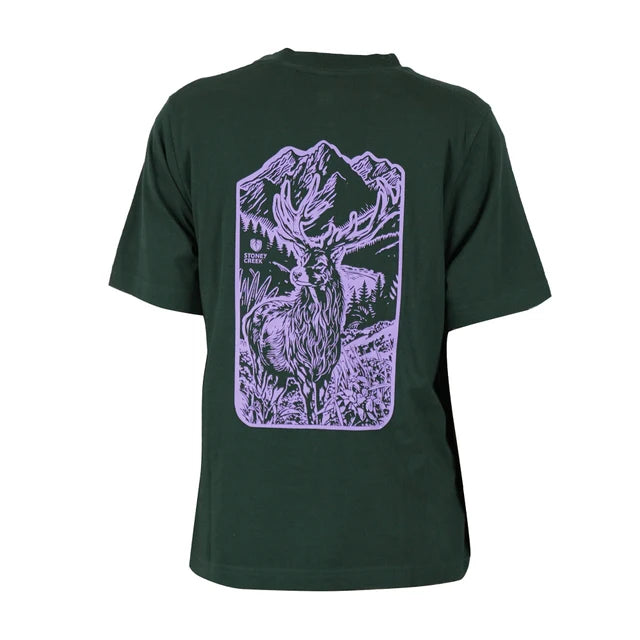 STONEY CREEK HUNTING TEE WOMENS DEEP TEAL