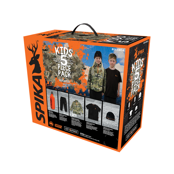 SPIKA KIDS BOX PACK 5 PIECE BIARRI CAMO