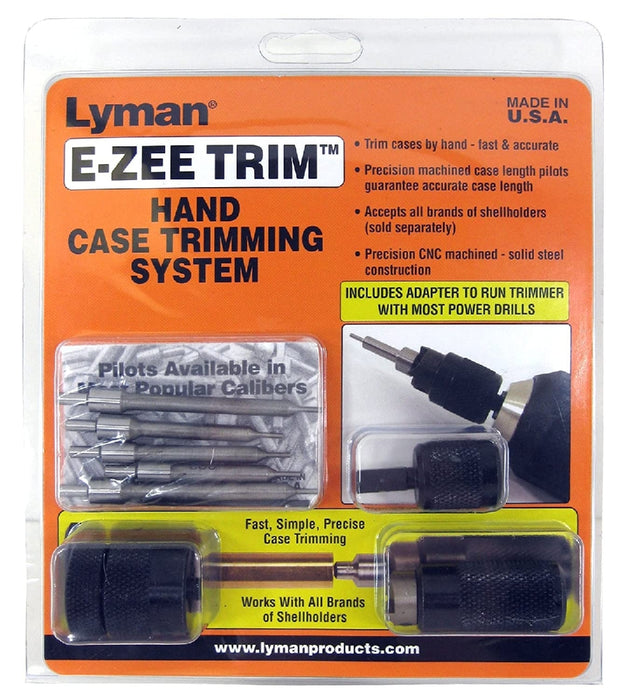 LYMAN E-ZEE TRIM HAND CASE TRIMMING SYSTEM