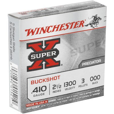 WINCHESTER SUPER-X 410G 000 2.5" 3 PELLET
