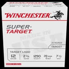 WINCHESTER SUPER TARGET 12GA 1290FPS 7.5