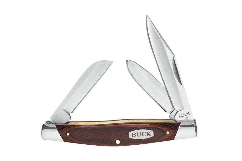 BUCK 371BRS-B STOCKMAN FOLDING POCKET KNIFE
