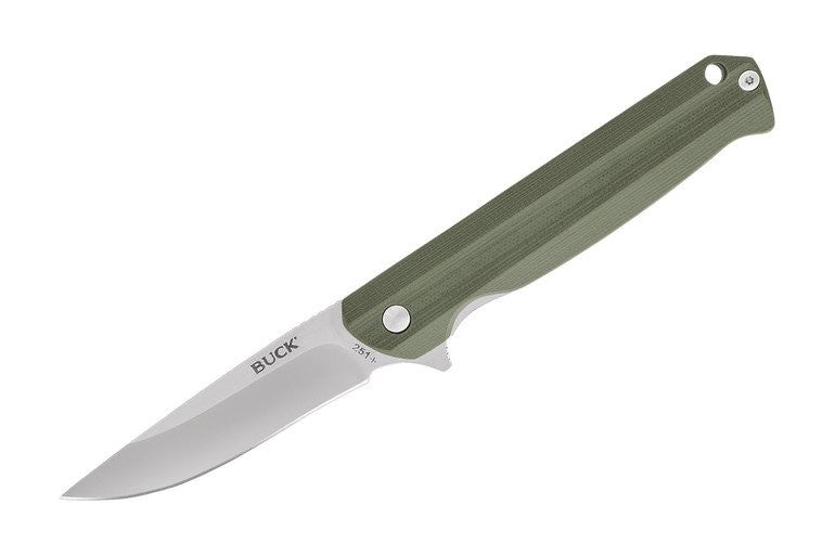 BUCK 251BKS LANGFORD GREEN FOLDING POCKET KNIFE