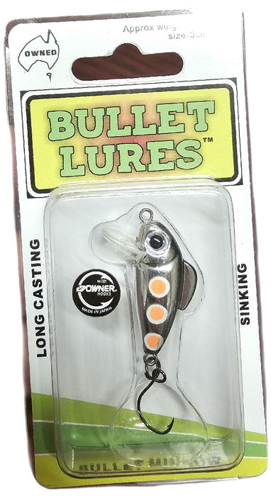 BULLET LURES 3CM MINNOW SINKING