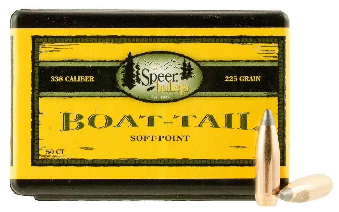 SPEER PROJECTILE 338 225 GR SPBT 50 PK (S2406)