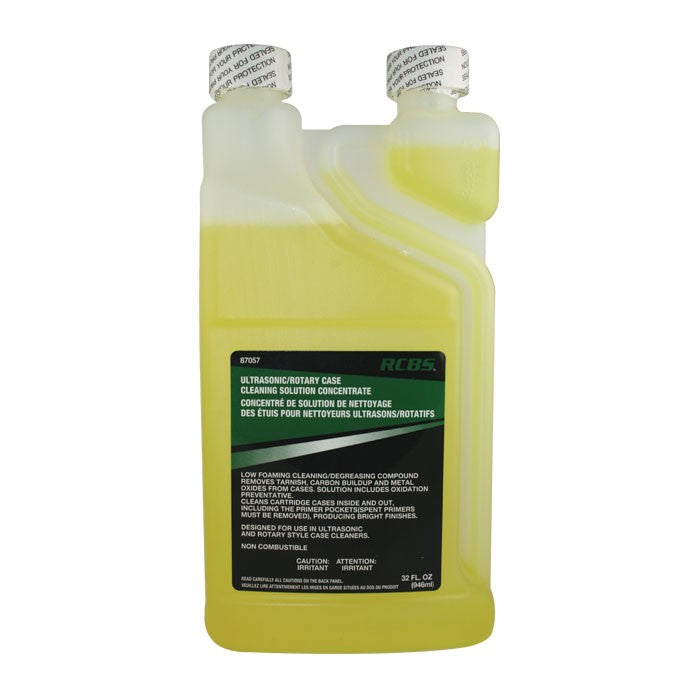 RCBS ULTRASONIC/ROTARY CASE CLEANING SOLUTION 32OZ