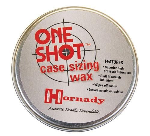 HORNADY ONE SHOT CASE SIZING WAX 2.25 OZ