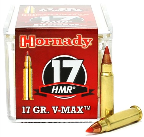 HORNADY RIMFIRE 17 HMR 17GN V-MAX 50 PK