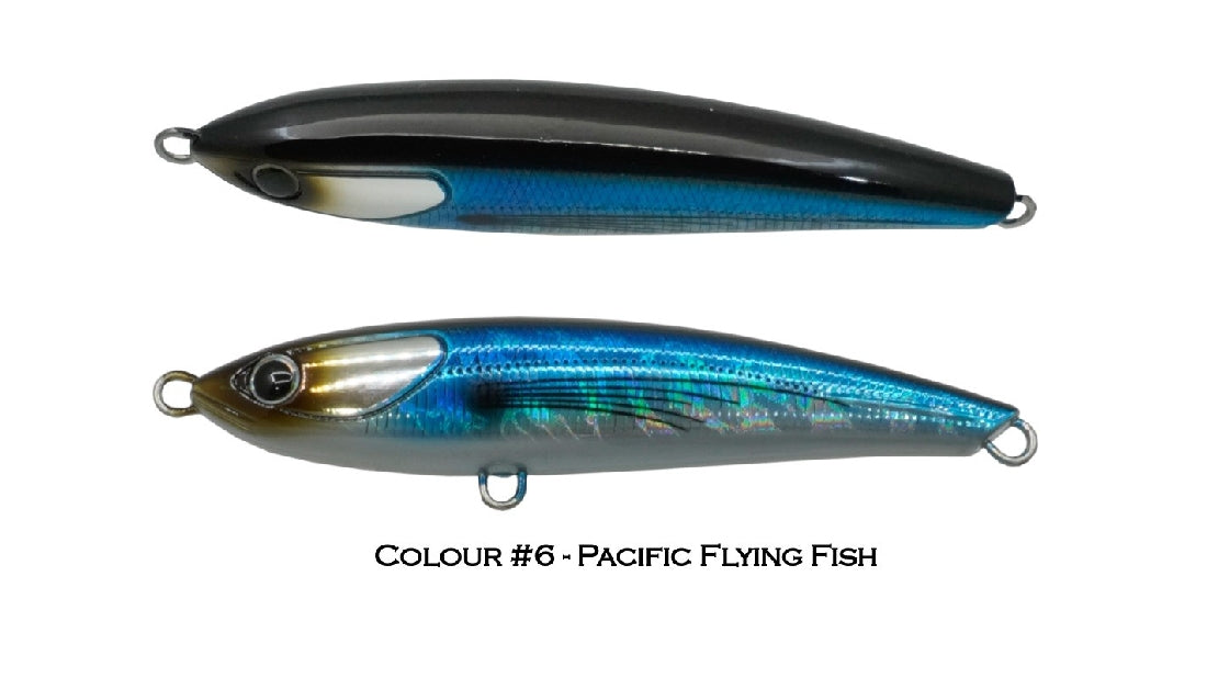 OCEAN'S LEGACY KEELING STICKBAIT 105MM SLOW SINK- #6 PACIFIC FLYING FISH