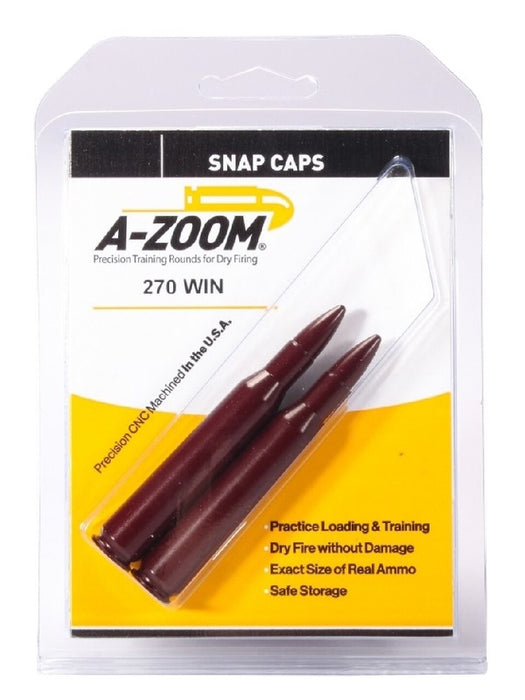 A-ZOOM SNAP CAPS 270 WIN 2 PK