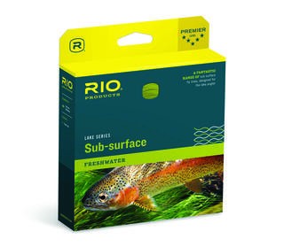 RIO AQUALUX II FLY LINE CLEAR/TRANSLUCENT GREEN