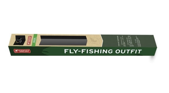 SCIENTIFIC ANGLERS BASS FLY KIT 7/8WT 9' 4PCE
