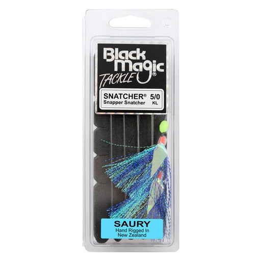 BLACK MAGIC SNAPPER SNATCHER SAURY 5/0 — H Rehfisch Co