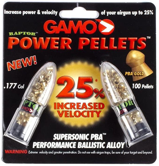 GAMO AIR PELLET POWER PELLETS .177CAL